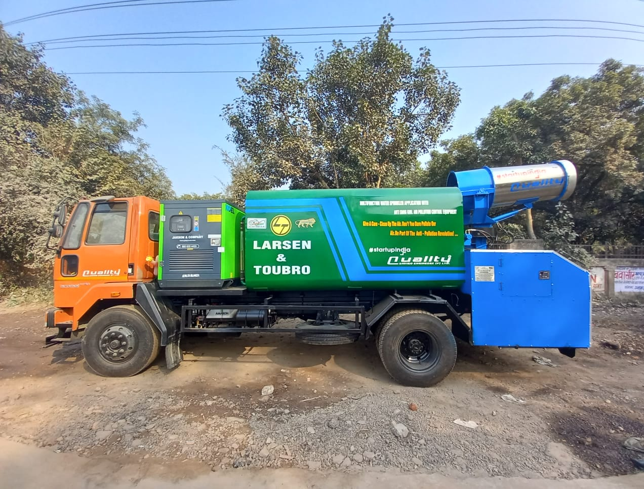 Truck Mounted Anti Smog Gun Manufacturer In Karnataka