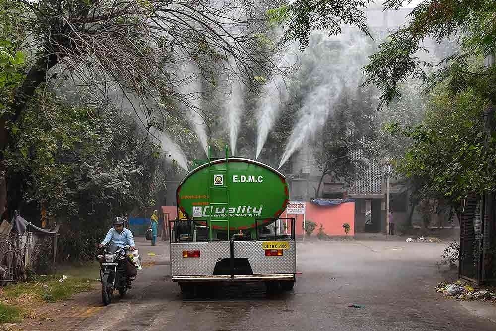 Water Sprinkler Truck